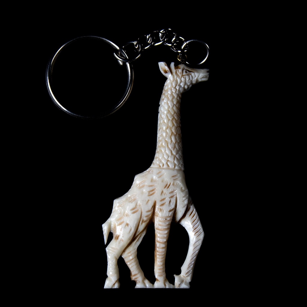 The Porcelain Silhouette Keyring